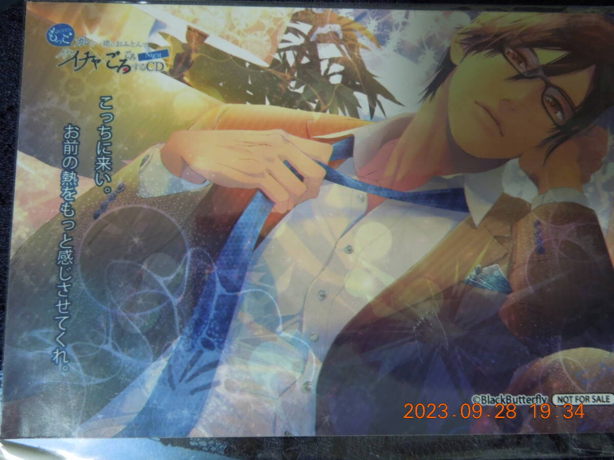 もっとカレと一緒におふとんでイチャイチャごろごろするCD~Night~ ブロマイド / 森川智之 非売品拍卖