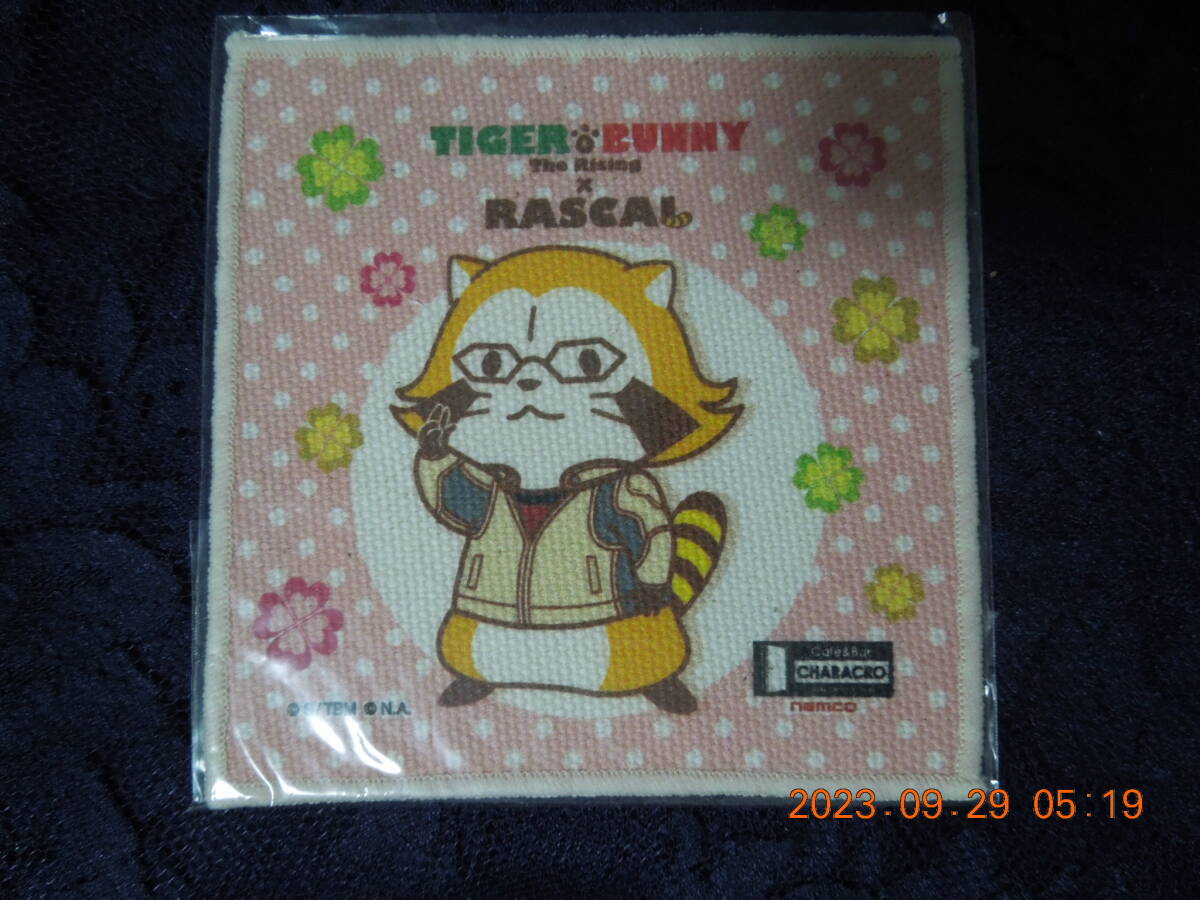 バーナビー・ブルックスJr. コットンステッカー / 劇場版 TIGER & BUNNY -The Rising-』×「あらいぐまラスカル」コラボ / 未開封拍卖