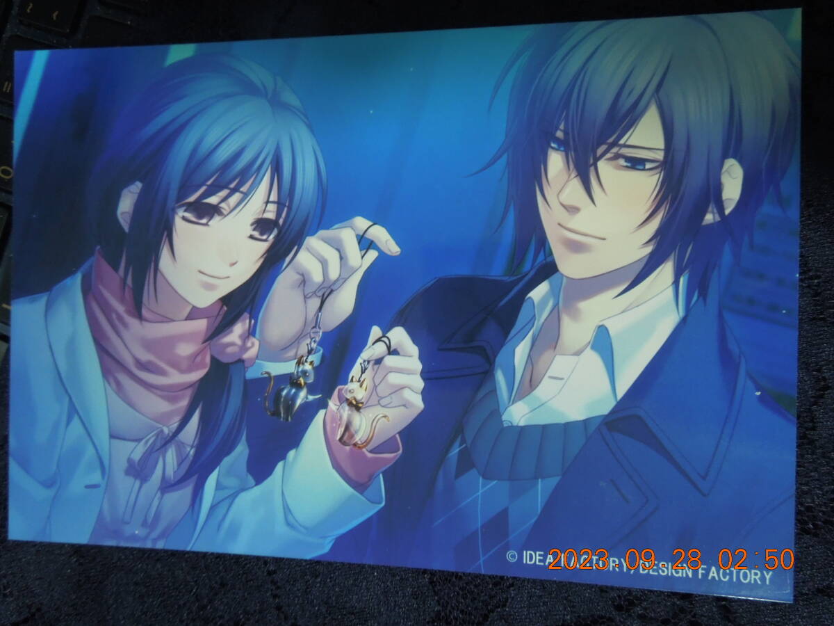 薄桜鬼SSL~sweet school life~ A6サイズ ブロマイド ② / 雪村千鶴 土方歳三拍卖