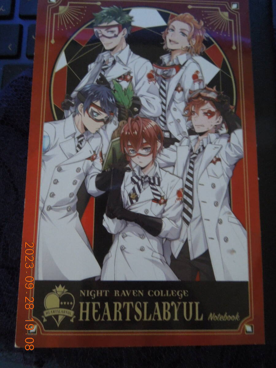 ハーツラビュル 実験着柄 ミニノート /「ディズニー ツイステッドワンダーランド 実験着柄 ミニノートセットA」 セブン&アイ限定拍卖