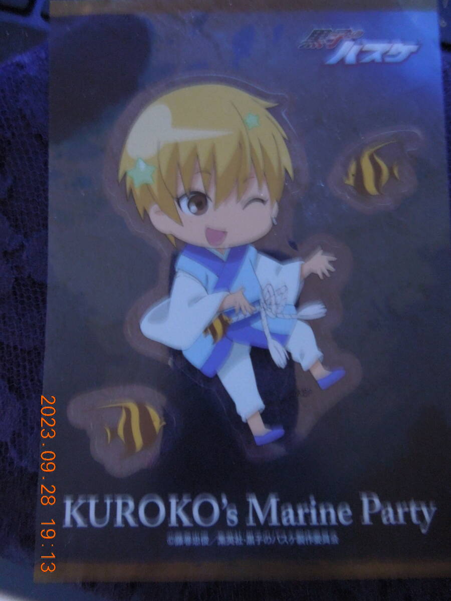 黄瀬涼太 クリアステッカー /「黒子のバスケ」拍卖