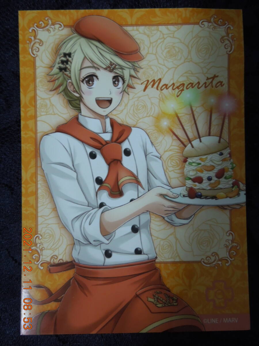 マルガリータ /「千銃士×THEキャラCAFE ブロマイド(Cafe select ver.)」拍卖