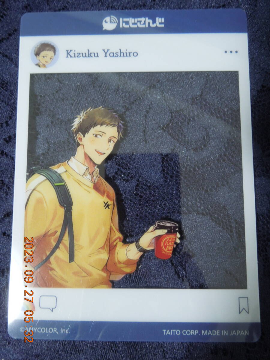 社築 (等身) SNS風クリアカード /「バーチャルYouTuber にじさんじ」 セガ・GOTON!限定 UFOキャッチャープレイ特典 拍卖