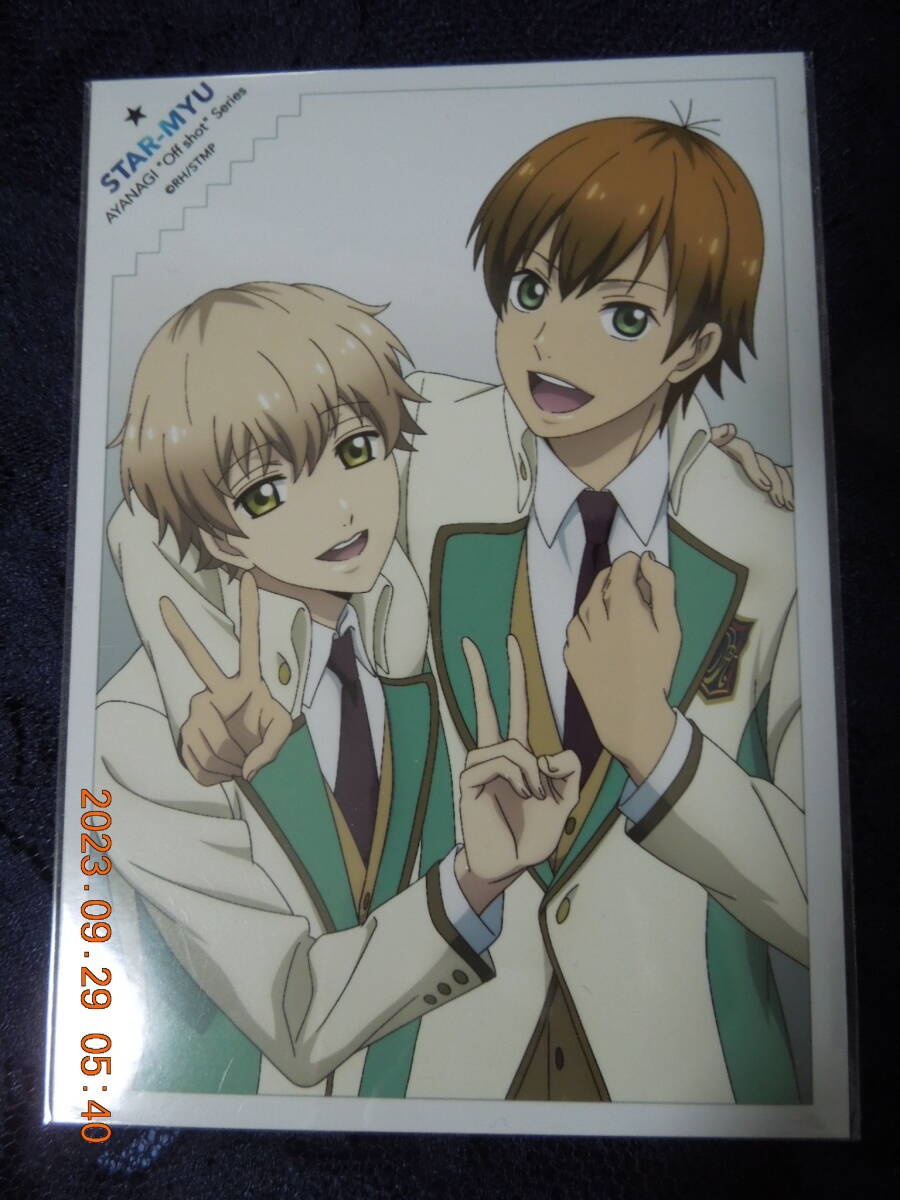 スタミュ ブロマイド / 星谷悠太 那雪透 / AYANAGI Off shot Series拍卖