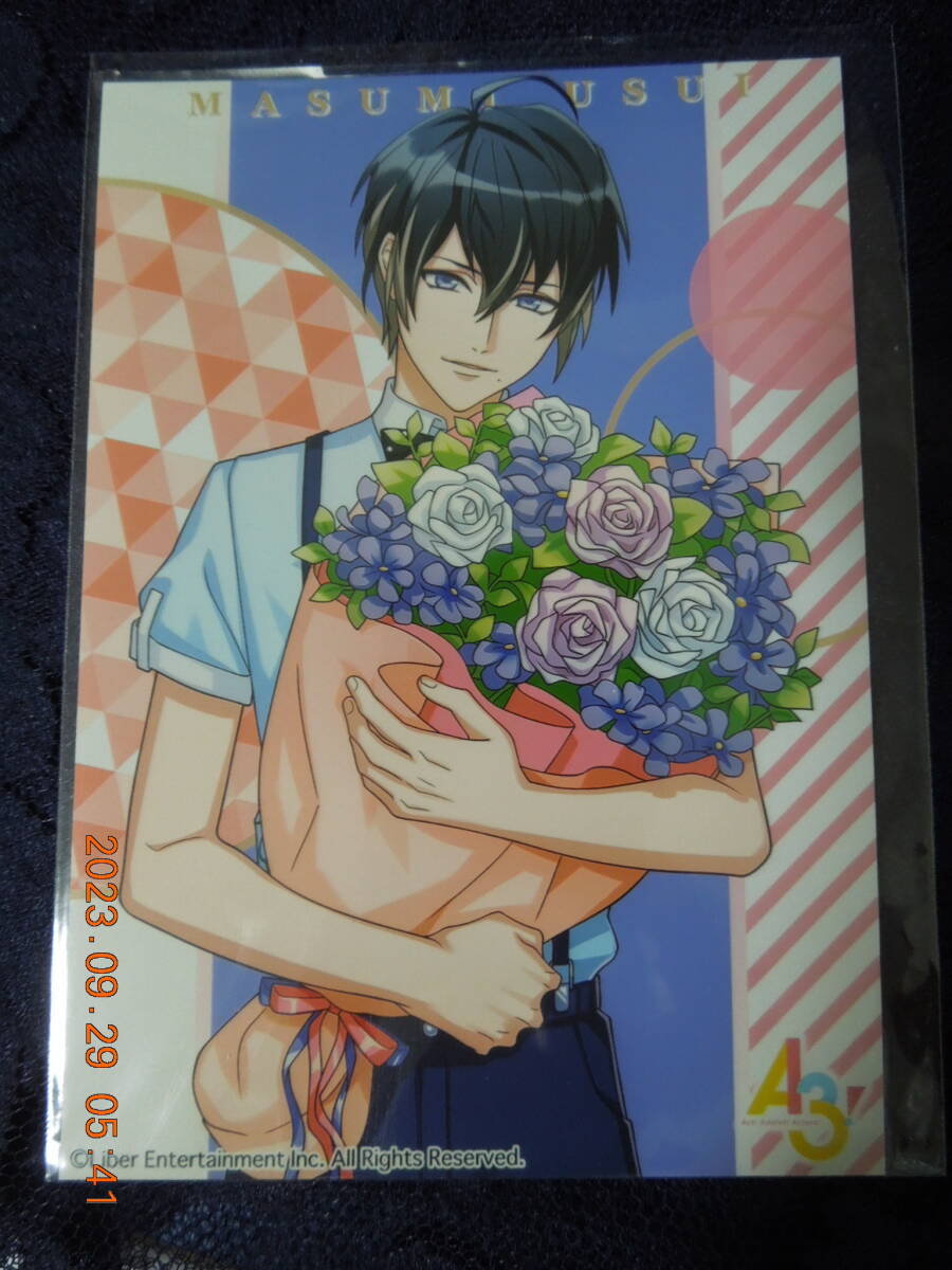 碓氷真澄 ブロマイド /「A3!(エースリー) ブロマイドコレクション 春組&夏組」拍卖