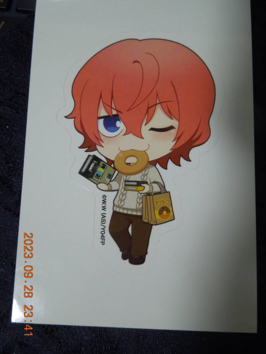 新開隼人 ステッカー / 「弱虫ペダル GLORY LINE 読書の秋 in マルイ ミニキャラver.」拍卖