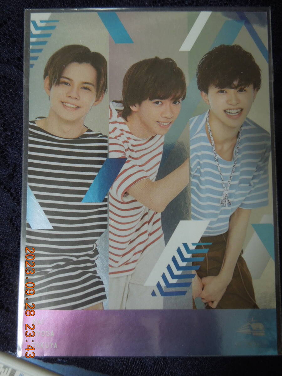 超特急 撮り下ろしメタルステッカー / デイリーヤマザキ 超特急サマーキャンペーン 対象商品購入特典 / 小笠原海 船津稜雅 草川拓弥拍卖