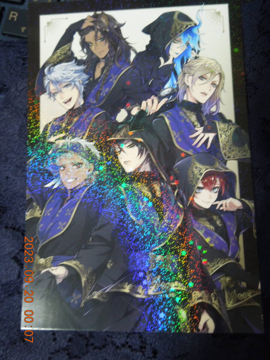 ナイトレイブンカレッジ寮長(式典服) ポストカード /「ディズニー ツイステッドワンダーランド」 ディズニーストア限定 / イラストカード拍卖