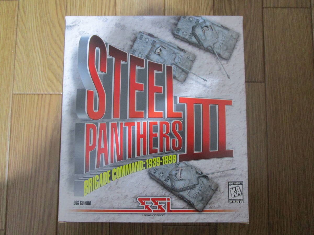 Steel Panthers 3 Brigade Command:1939-1999 英語版 SSI DOS 1997 CD-ROM BIGBOX拍卖