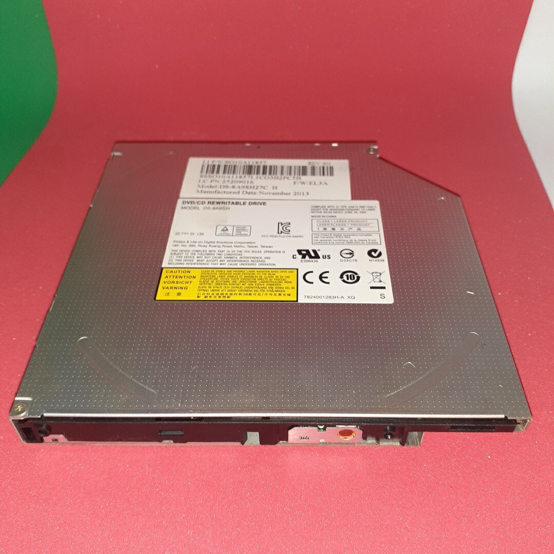 固 No.ST07 12.7mm DVDマルチドライブ lenovo G500 等対応 Phillips&Lite-on DS-8A9SH27C SATA ベゼルなし 動作確認済 DS-8A9SH拍卖