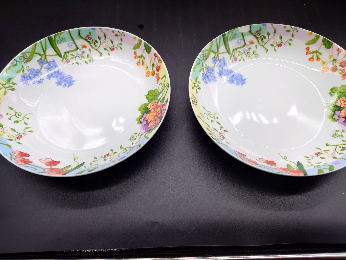 【ORIBE 】 花柄 深皿 スープ皿拍卖