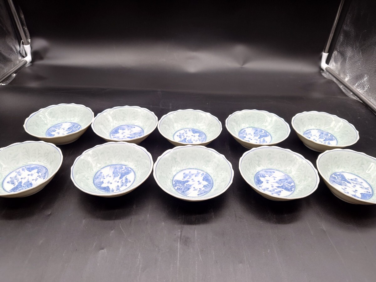 【西洞窯 】 小皿 取り分け皿 10枚セット売り拍卖