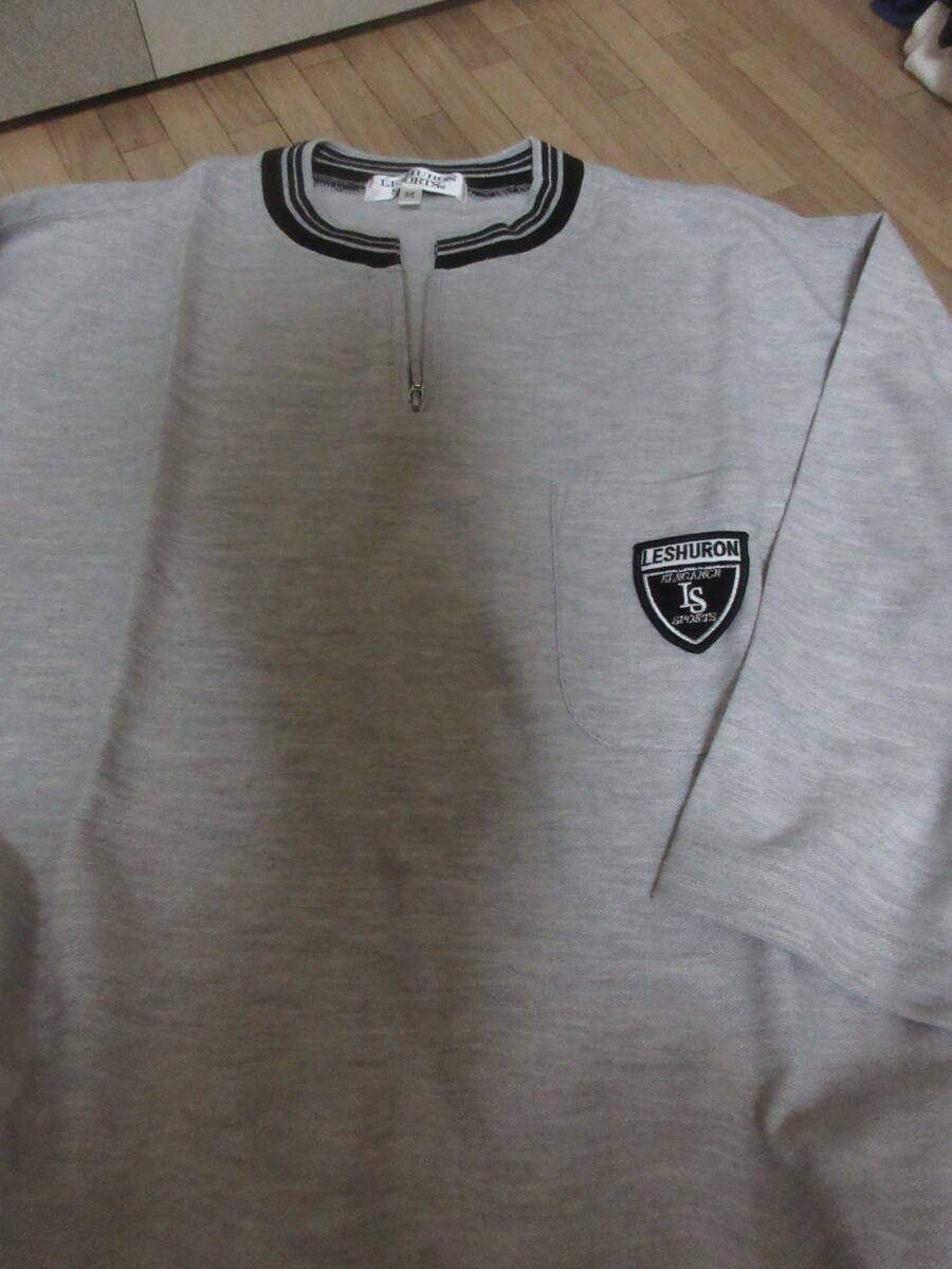 ⑦メンズ 半袖グレー トップス 少し袖長め サイズM拍卖