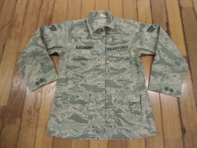 j-7 ミリタリー サバゲー 米軍放出品 AIR FORCE 迷彩服 作業服 ジャケット シャツ アメカジ カモフラ コンバット コスプレ レディース拍卖