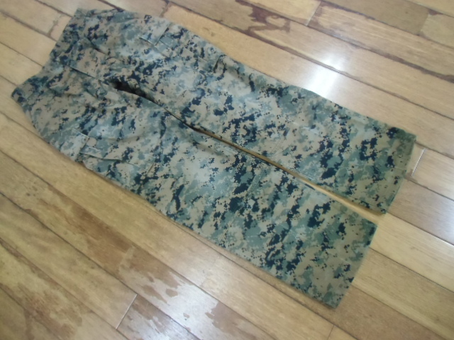 33-L ミリタリー サバゲー コンバット 米軍放出品 実物 迷彩服 作業服 防虫 カーゴパンツ パンツ ズボン カモフラ コスプレ W約73〜㎝拍卖