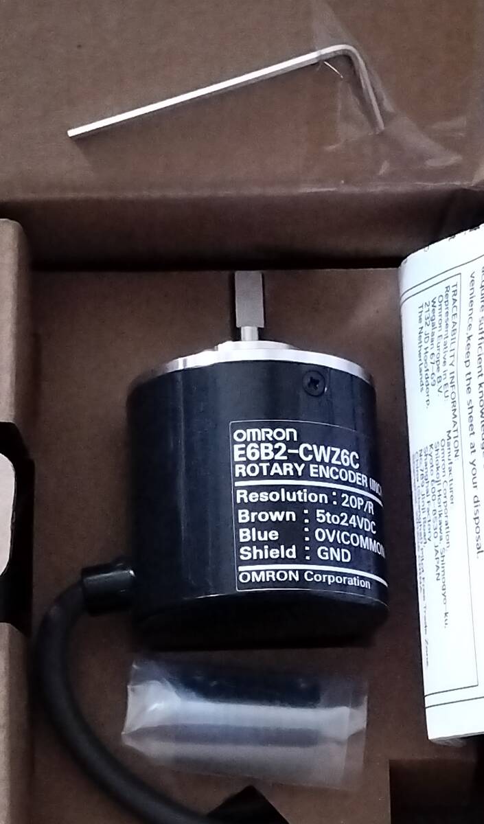 omron FA ロータリエンコーダ DC5-24V E6B2-CWZ6C 20P/R 0.5M拍卖