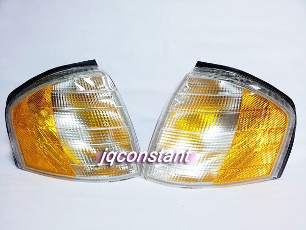 ベンツ W202 USタイプ クリア コーナーランプ 左右セット 新品 USDM拍卖