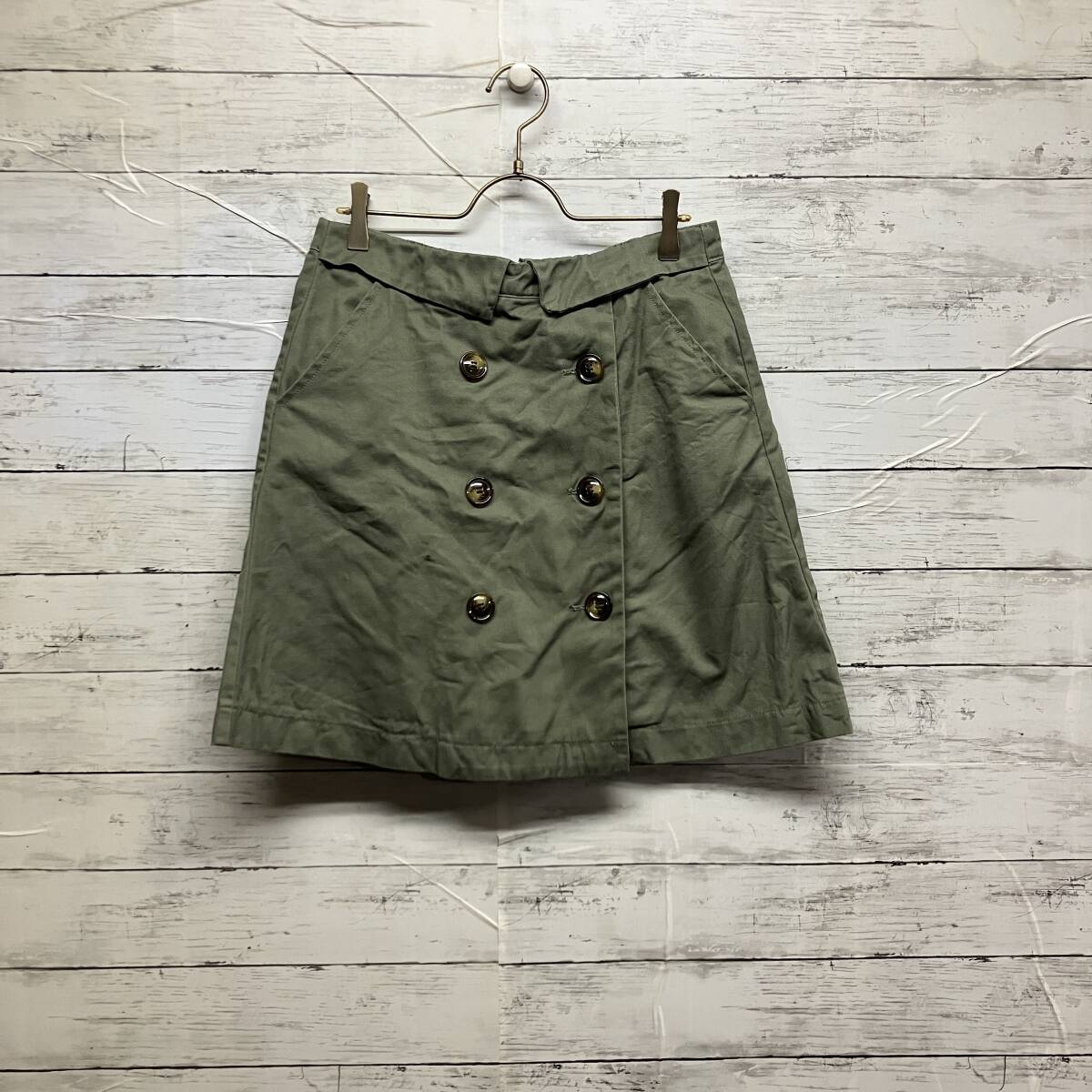 【OLIVE des OLIVE】トレンチ風デザインスカート拍卖