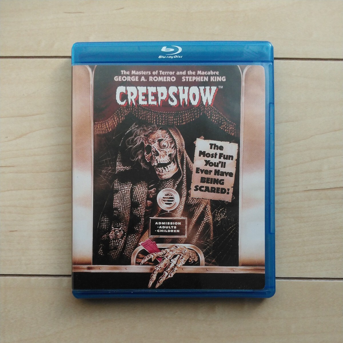 ■『CREEPSHOW』輸入盤BlueRayDisc1枚。Omnibus形式の全5篇傑作揃い。George.A.Romero監督。Stephen King脚本。1982年制作米国映画。拍卖