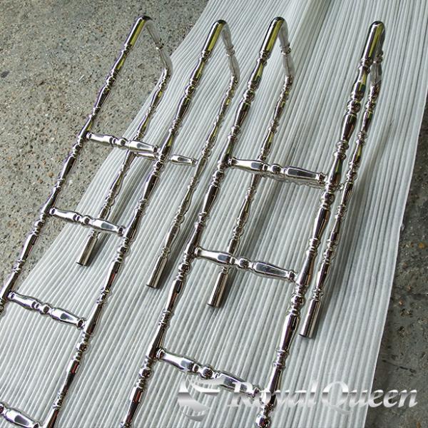 汎用 絞りパイプ ハシゴ 32Φ 全長約2150mm ステー付き 梯子 ハシゴ【RQLD4】拍卖