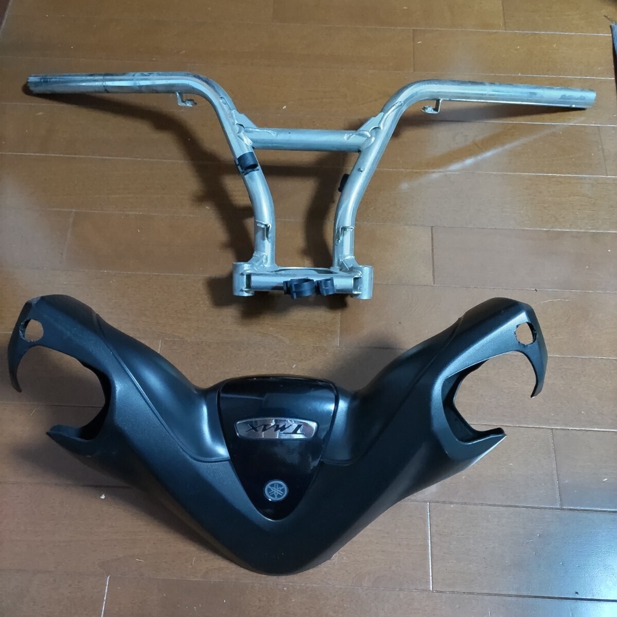 横浜発 ヤマハ T−MAX500 SJ08J 純正ハンドルセット カバー tmax TMAX ハンドル拍卖