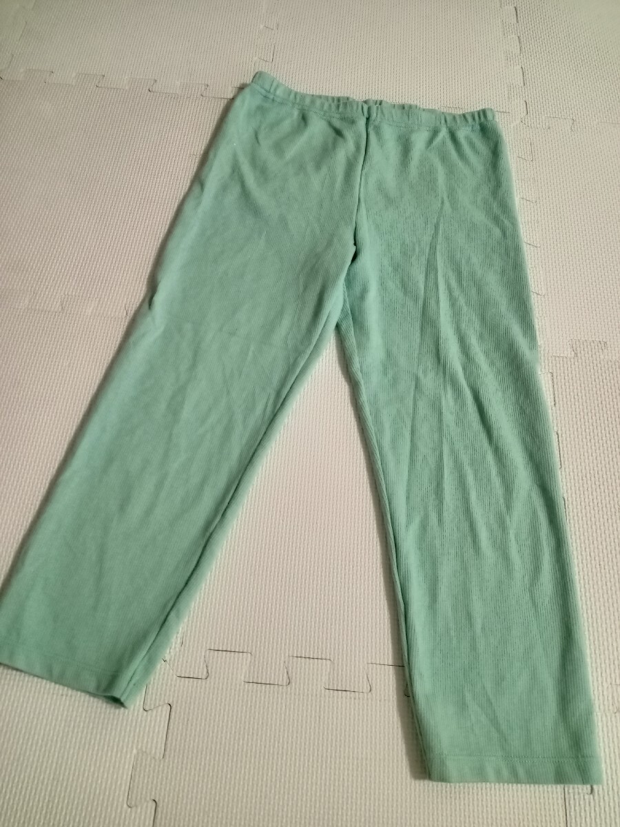 ユニクロ☆キレイなミント色*レギンス☆サイズ150 Ⅱ拍卖