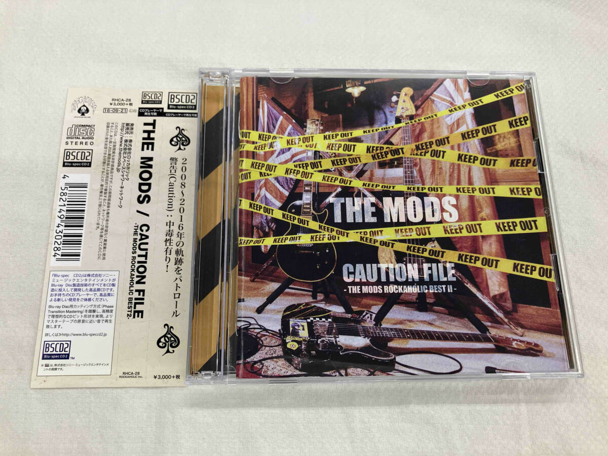 THE MODS CD CAUTION FILE-THE MODS ROCKAHOLIC BEST2-(Blu-spec CD2+DVD)拍卖