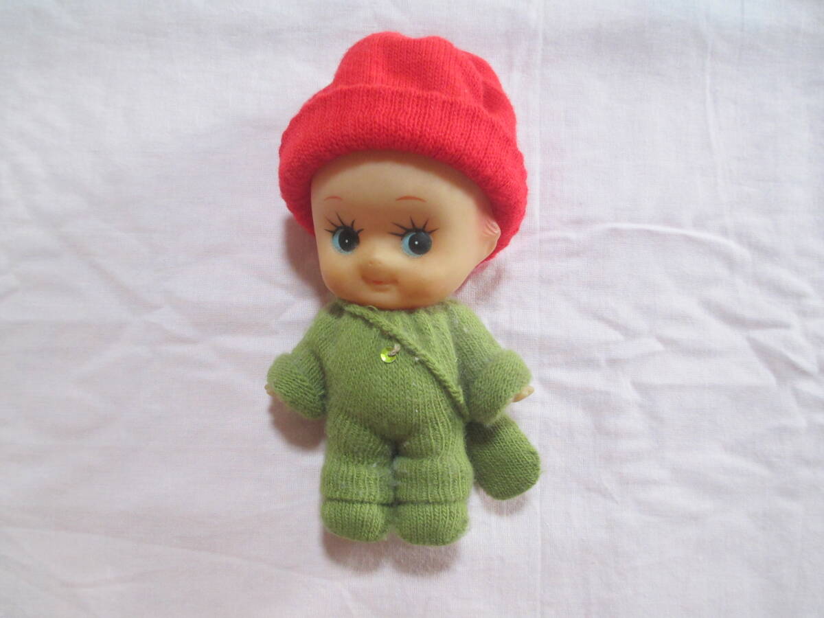 キューピー人形 ニット服 毛糸 帽子 ポシェット拍卖
