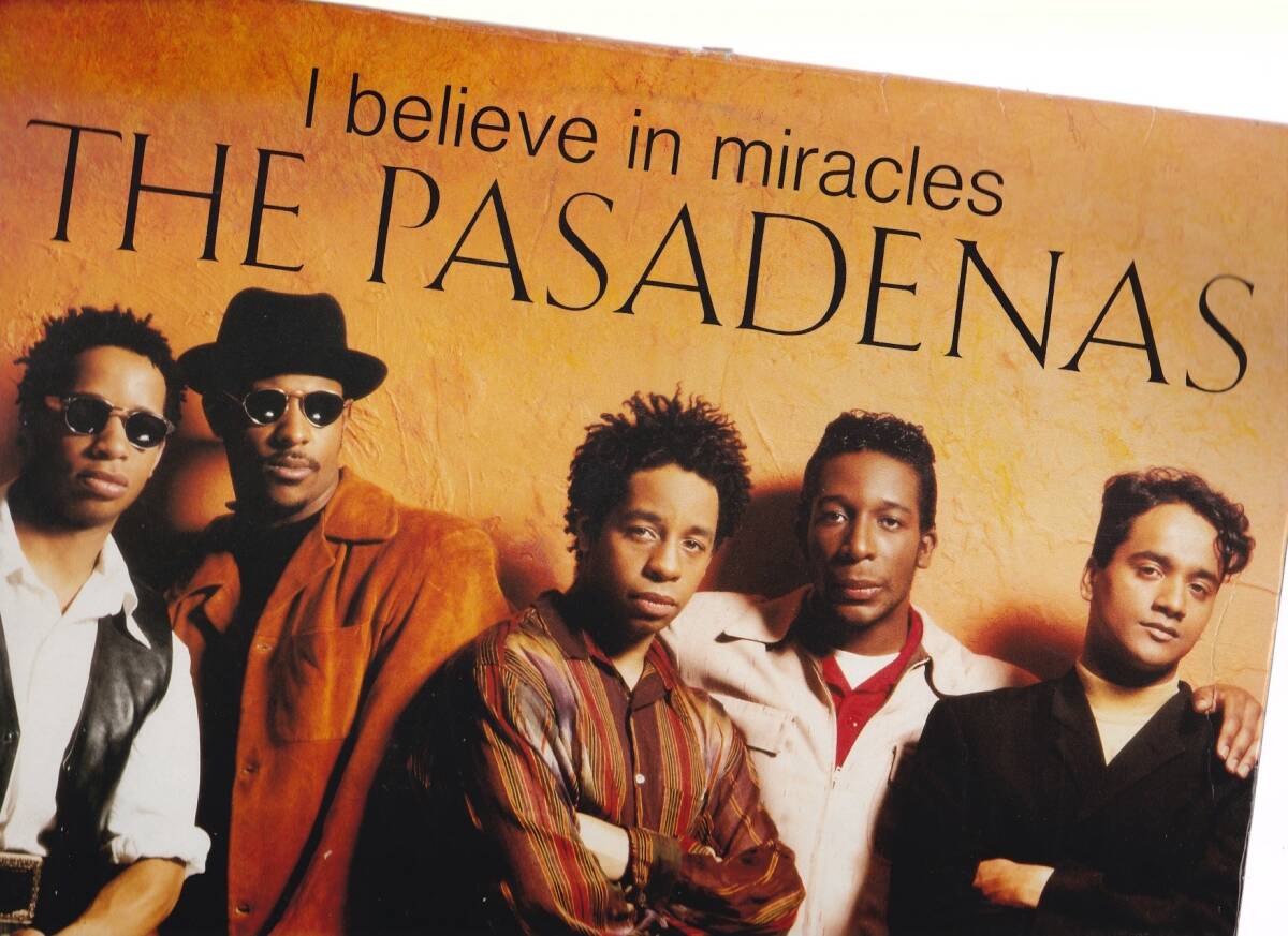 ダンクラ12inch★PASADENAS / I believe in miracles (JACKSON SISTERSカヴァー)★picture sleeve・Columbia★拍卖