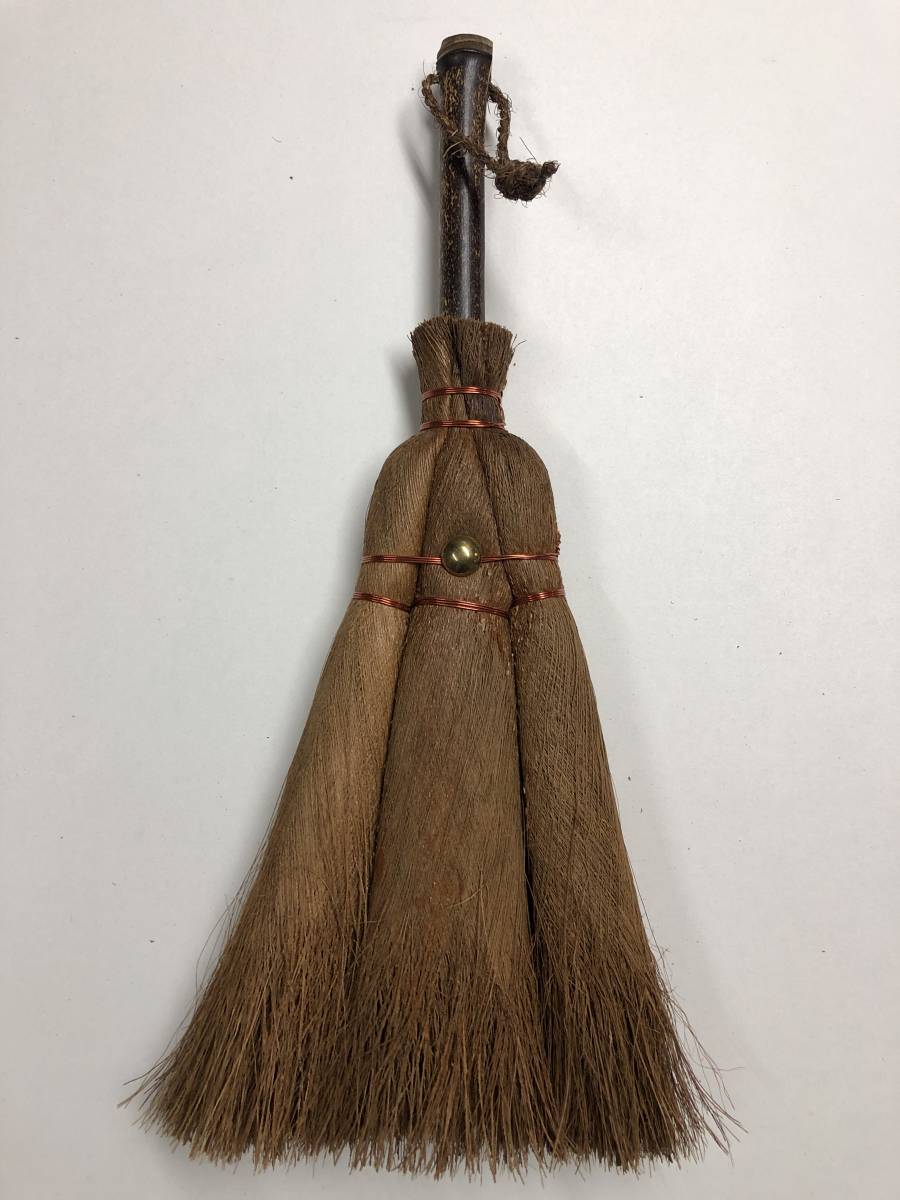 A26★しゅろほうき(棕櫚箒)ダルマ小箒 ミニ荒神箒 新品 送料290円拍卖