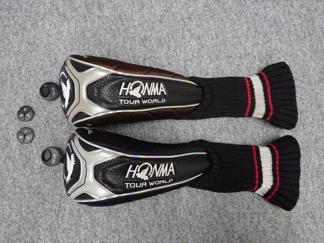 HONMA TOUR WORLD ツアーワールド TW727 FW用×2個セット フェアウェイウッド用 ヘッドカバー ホンマ拍卖