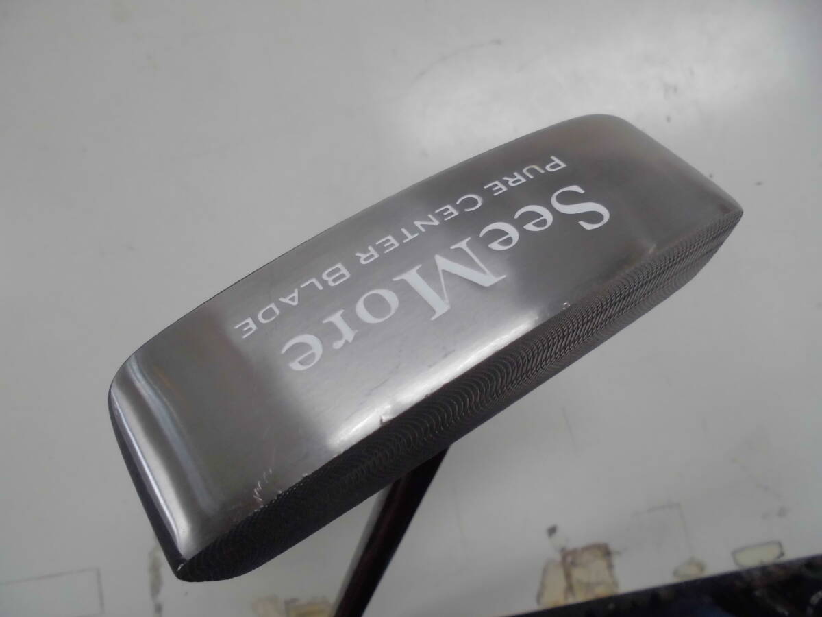 シーモア(SeeMore)・Black Pure Center Blade・34インチ・パター・中古H拍卖
