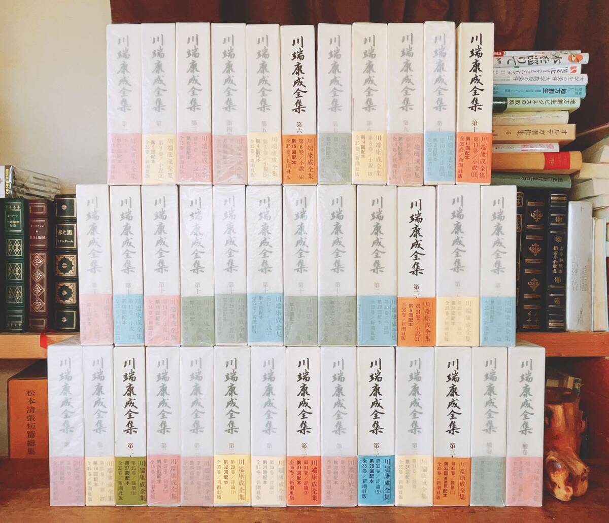 絶版!! 川端康成全集 全37巻揃 新潮社 検:佐藤春夫/夏目漱石/谷崎潤一郎/芥川龍之介/太宰治/三島由紀夫/泉鏡花/堀辰雄/森鴎外/初版/中島敦拍卖