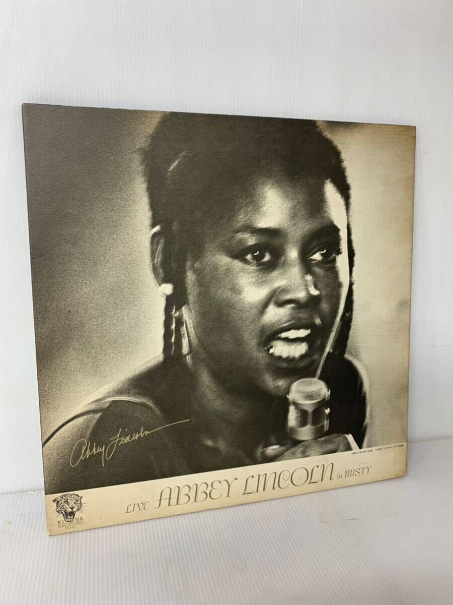 Abbey Lincoln Live In Misty Kiva (2) KV-101 Japan 1973 日本盤 オリジナル 和ジャズ拍卖