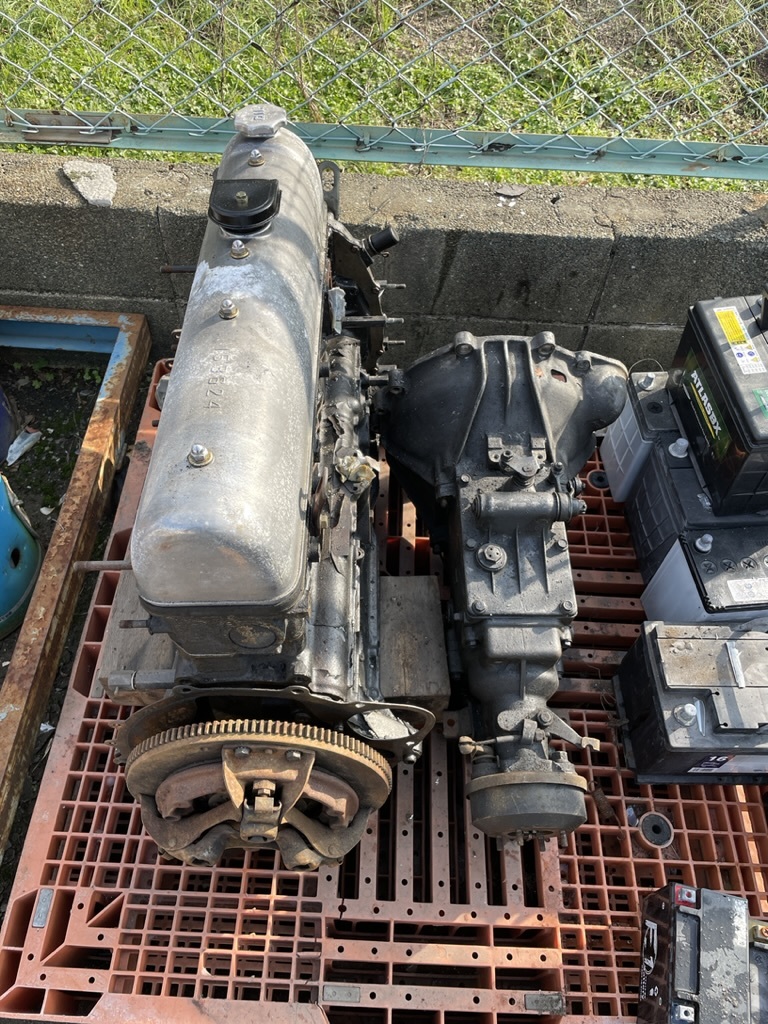 昭和41年プリンスグロリア G7 エンジン+マニュアルトランス 2拍卖