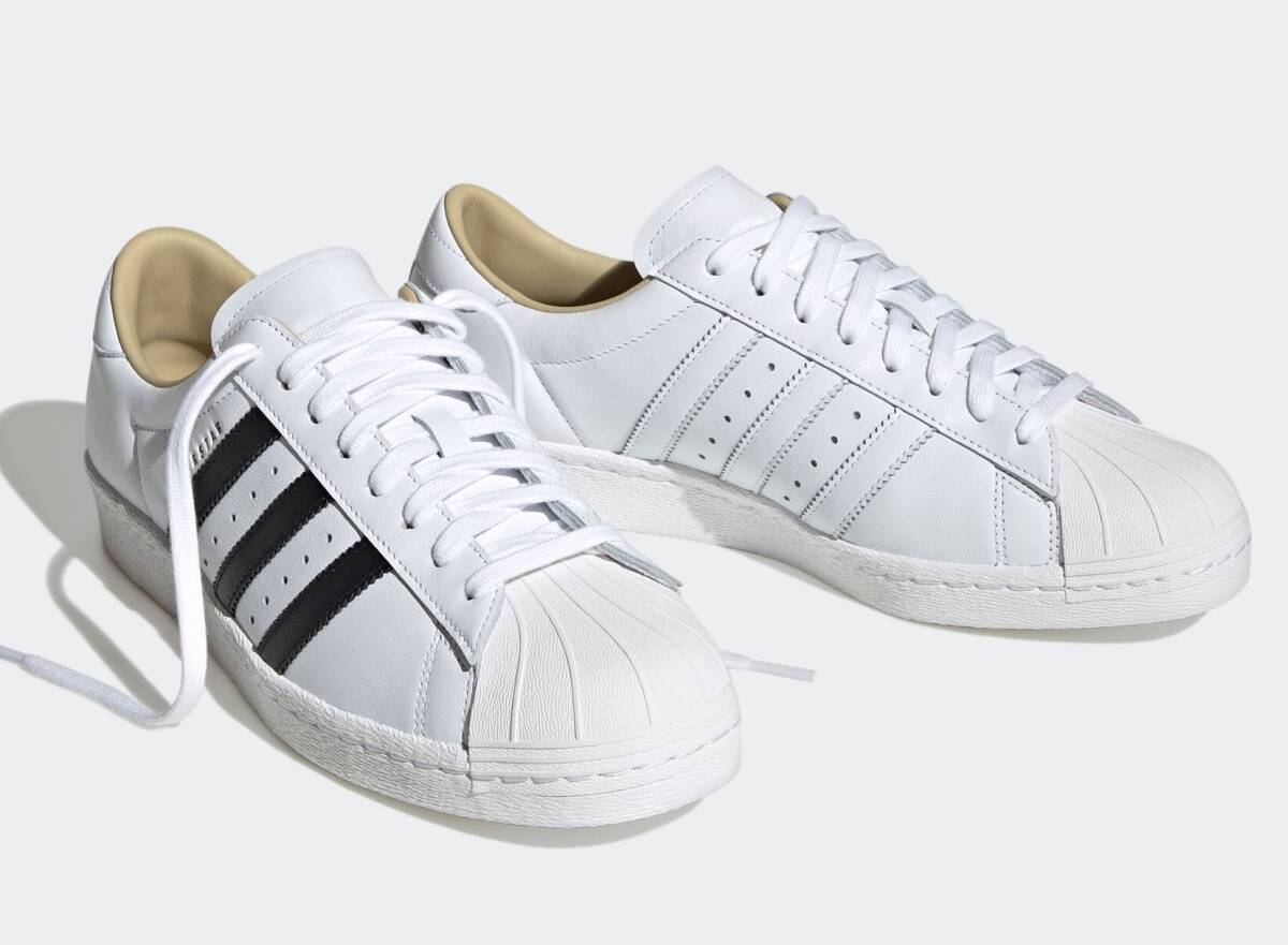 アディダス オリジナルス 29cm スーパースター 80S タニー ホワイト ブラック 税込定価19800円 adidas Originals SUPER STAR 80S TANY拍卖