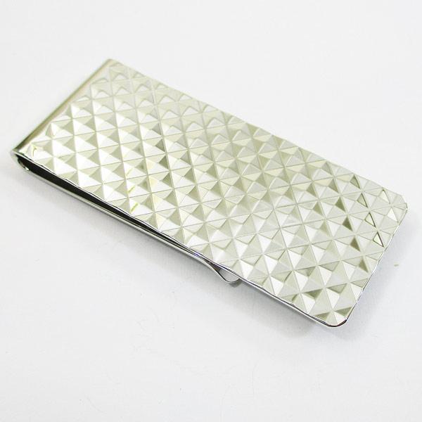 送料無料メール便 マネークリップ ダイヤカット SV 50831104/8581 日本製拍卖