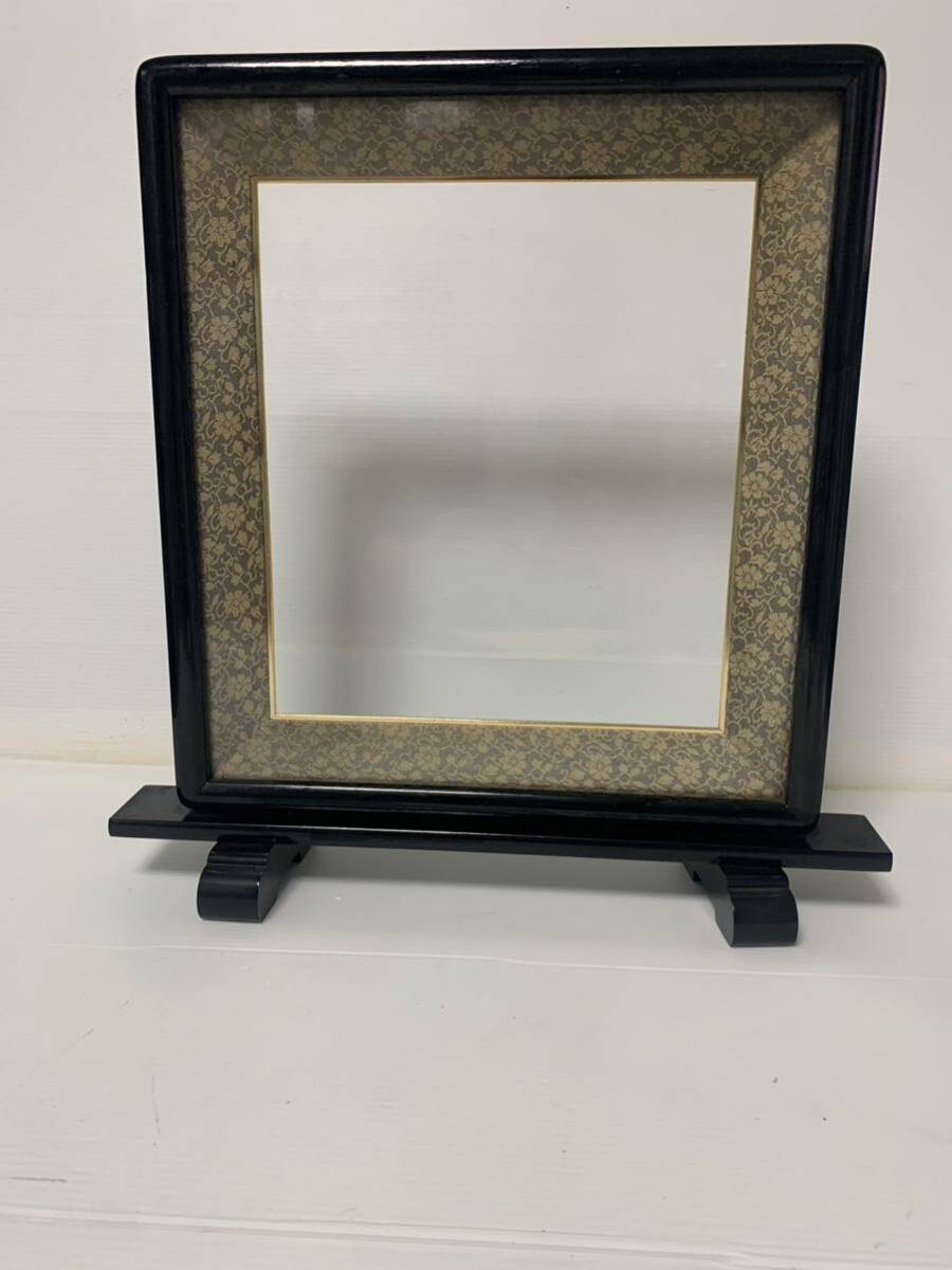 額縁 フォトフレーム 木製フレーム スタンド式 昭和レトロ拍卖