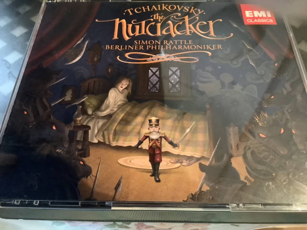 CD  DVD ラトル  チャイコフスキー:バレエ音楽 『くるみ割り人形』 (全曲) CD  DVD拍卖