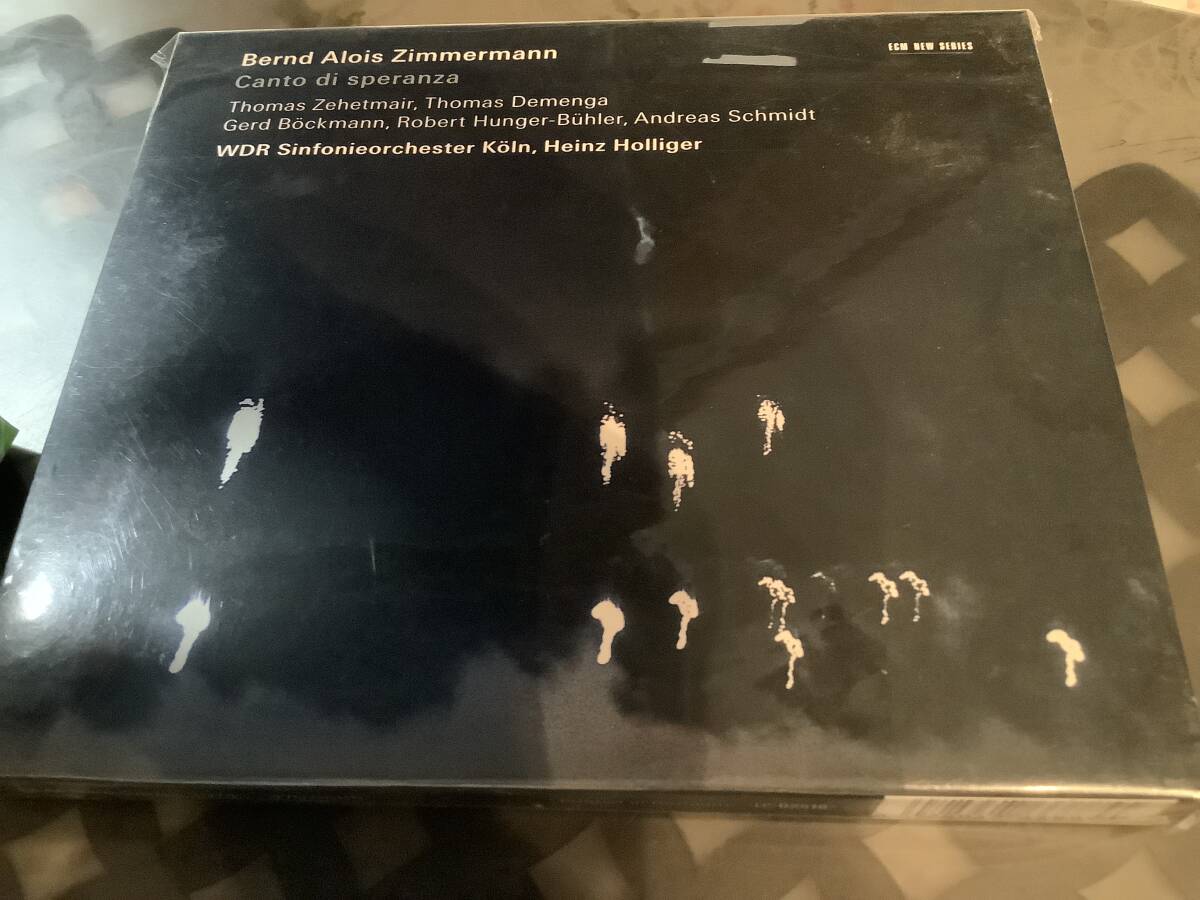 ベルント・アロイス・ツィンマーマン 「希望の歌」 バイオリン協奏曲  ハインツ・ホリガー WDRケルン放送交響楽団拍卖
