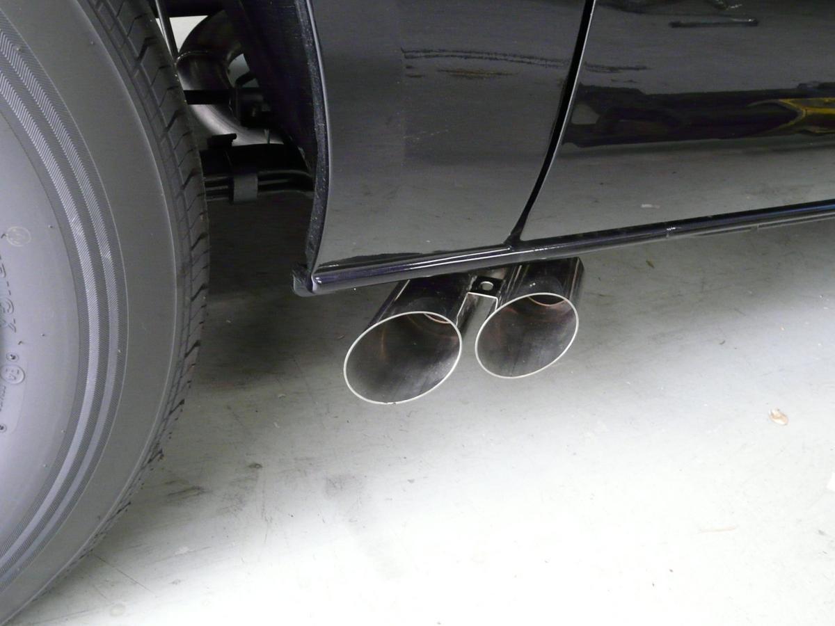 送料無料 BE FREE レジアスエース ハイエース 200系 GDH201V 5型 オールステンマフラー 76.3ΦW サイド出し拍卖