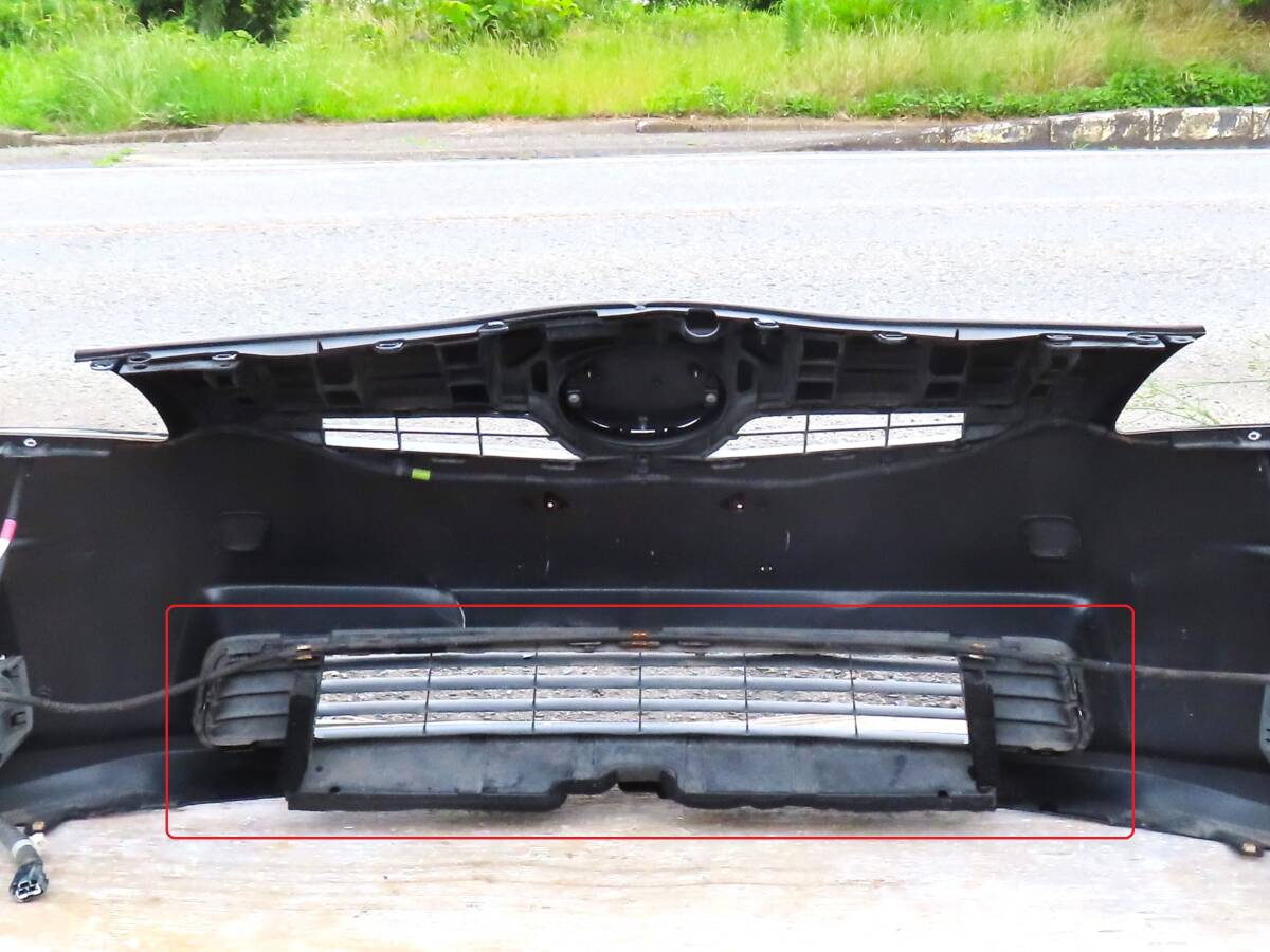 DAA- ZVW30 プリウス PRIUS 前期 純正 フロントバンパー 下部 インナーグリル ロアグリル / 53112-47040拍卖
