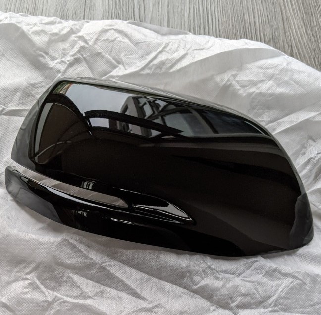 新品 未使用 ホンダ 純正 ヴェゼル用 VEZEL ドアミラーカバー 右側 RH クリスタルブラックパール拍卖