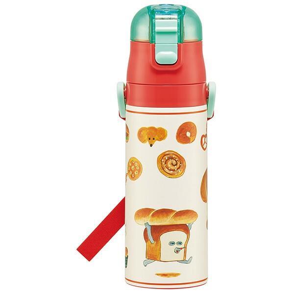 パンどろぼう ステンレスボトル 470ml 水筒 保冷 超軽量 ワンプッシュ 子供 子ども キッズ キャラクター スケーター拍卖