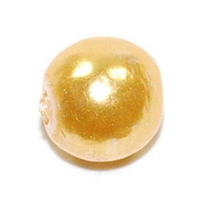 お得な プラパール カラーパール ビーズ ライトブライトゴールド 4mm 1連約70cm~80cm 約170~200コぐらい拍卖