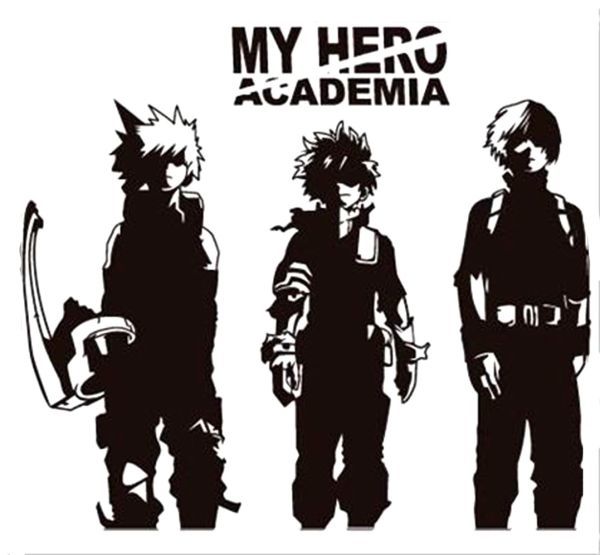シール ウォールステッカー 僕のヒーローアカデミア 3人 35*40 轟焦凍 爆豪勝己 ヒロアカ カーステッカー バイク パソコン拍卖