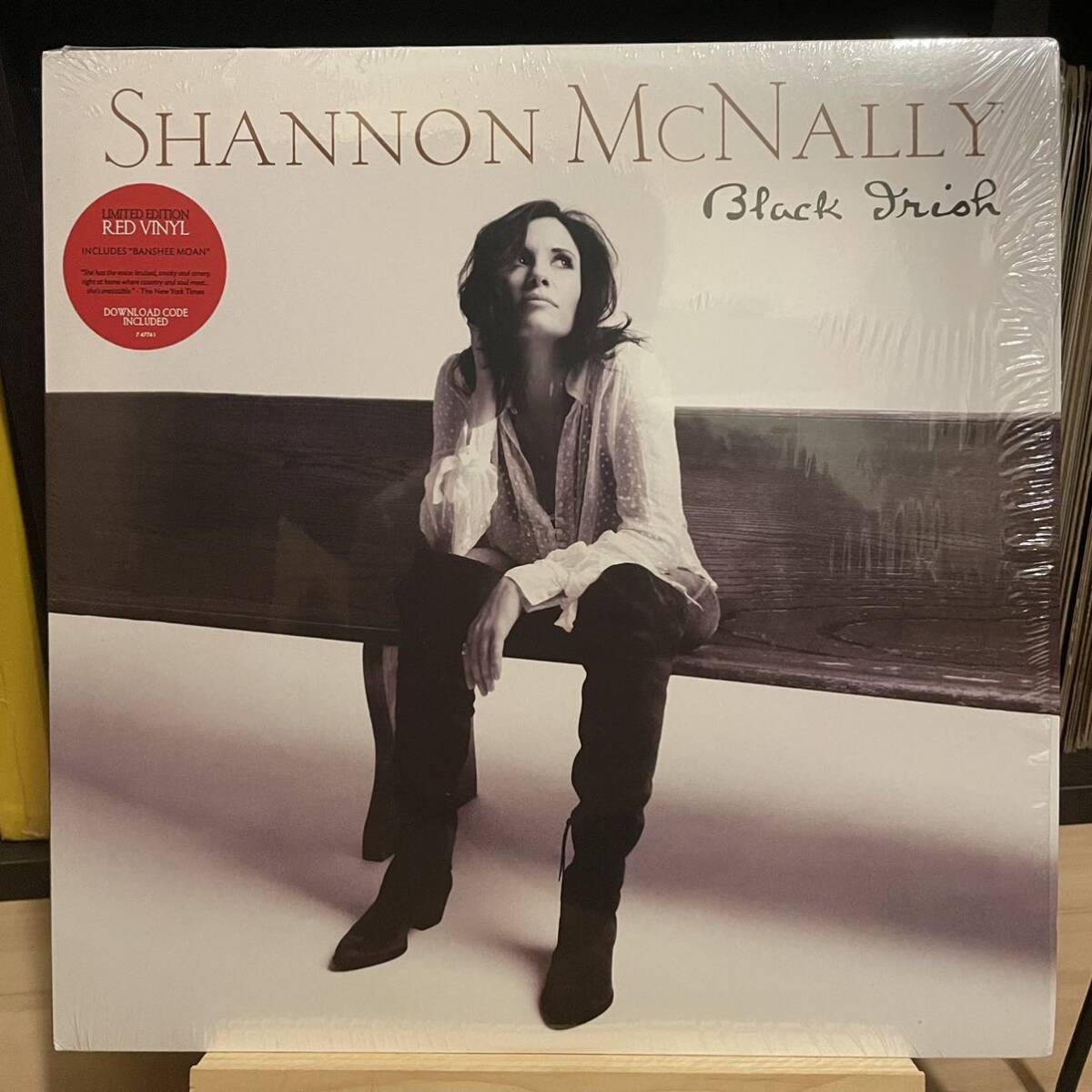 【US盤Red Vinyl】Shannon McNally Black Irish (2021) Compass 747741 Rodney Crowellプロデュース Emmylou Harris参加拍卖