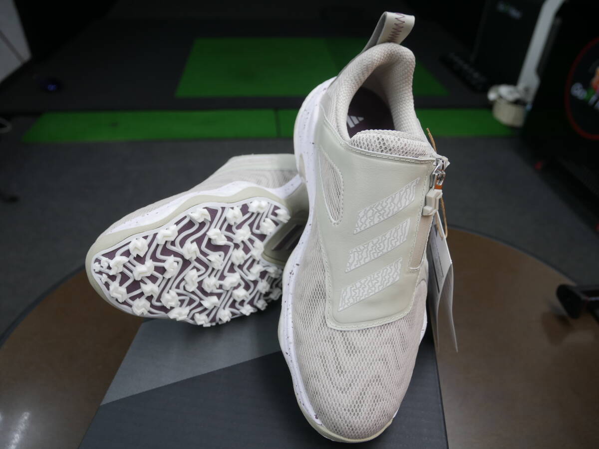 ●新品・レディース●アディダス●W CODECHAOS BOA 25●IG8750●アルミナ/オフホワイト/パテグレー●23.5cm●ゴルフシューズ拍卖