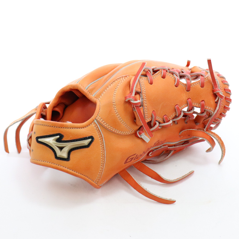 わけあり【MIZUNO】ミズノグローバルエリート 軟式グローブ1ajgr18200Hセレクション01 オールラウンド用 右投げ スプレンディッドオレンジ拍卖