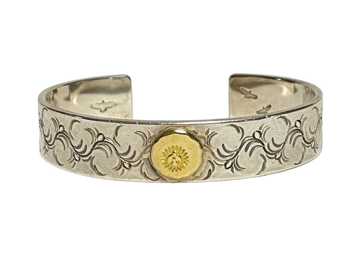 WING ROCK WINGROCK ウイングロック BR-13A ブレスレット 金メタル 唐草拍卖